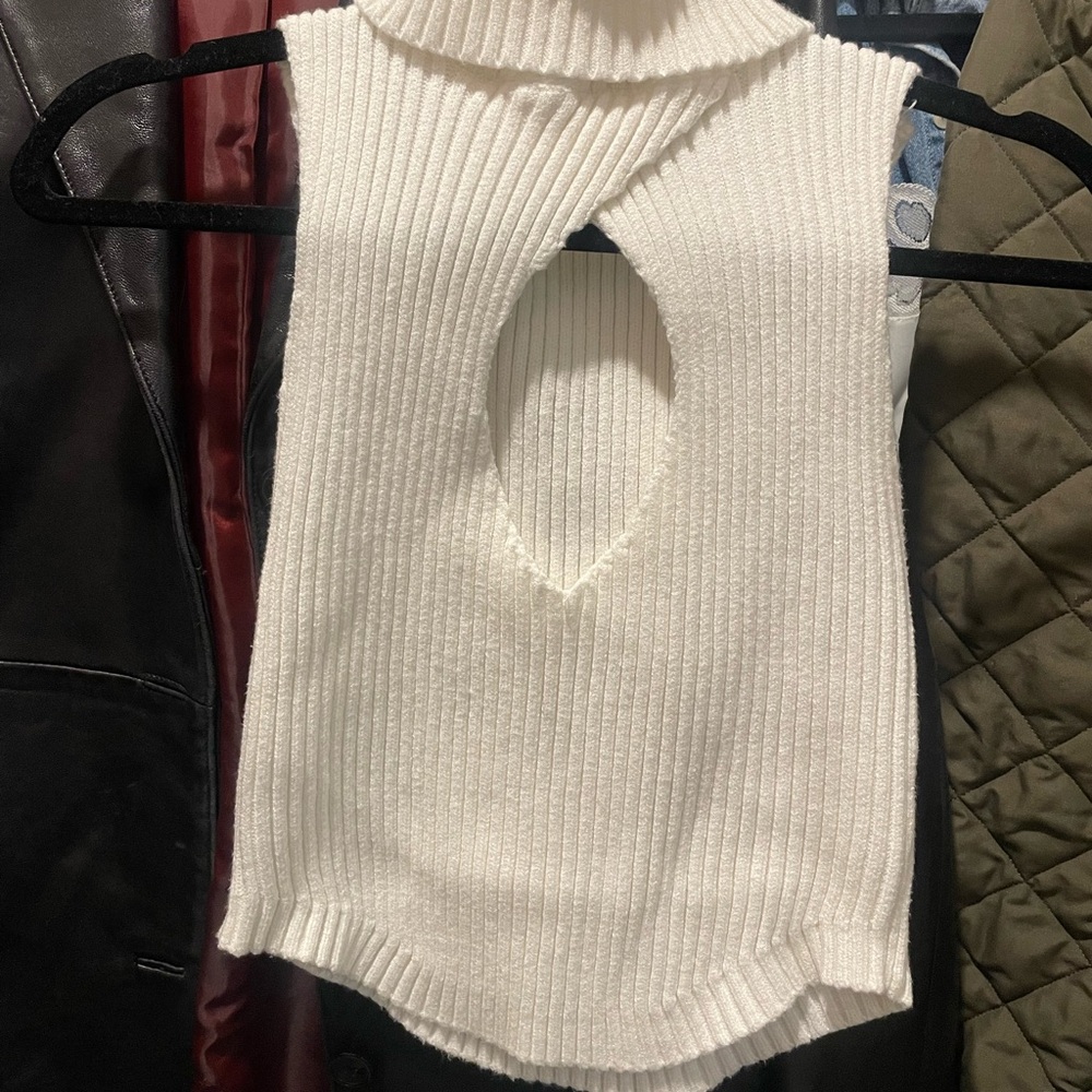 Lovers and Friends Knit Sleeveless Turtleneck